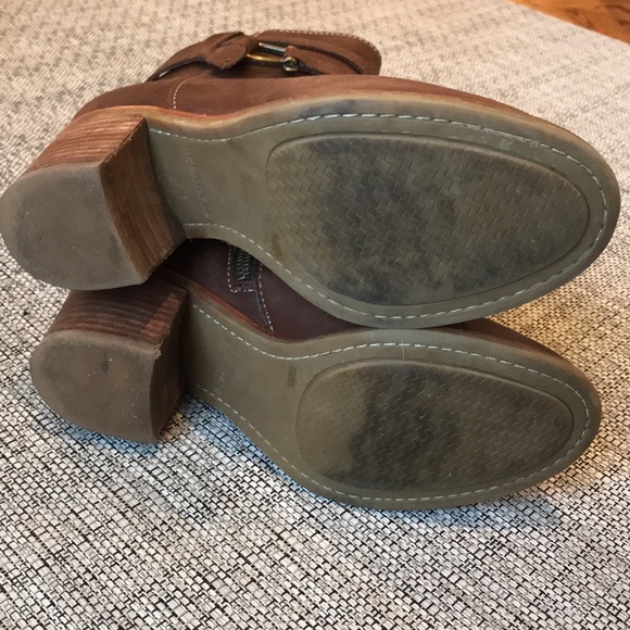 Sperry Topsiders Brown Leather Boots - Picture 4 of 5